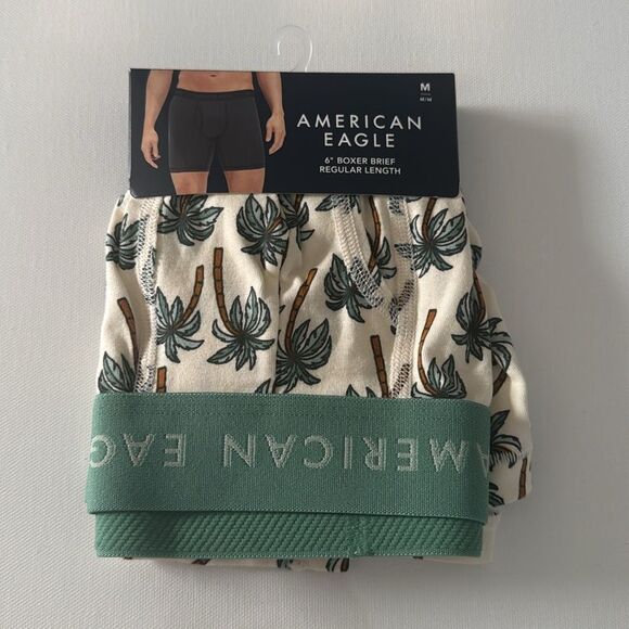 American Eagle Boxer Briefs Mens Medium Palm Tree - Picture 1 of 2